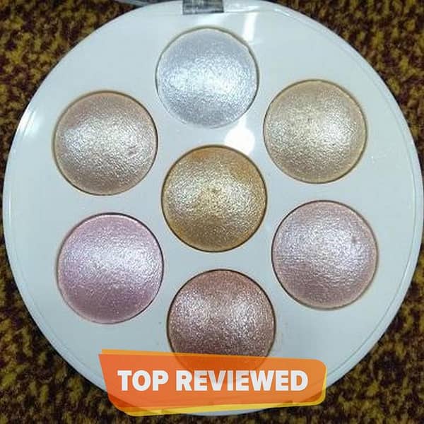 Professional Shiny Makeup Blusher Highlighter Palette Kit