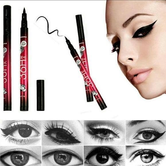 Yanqina 100% Original 36-Hour Waterproof Eyeliner Marker – Black