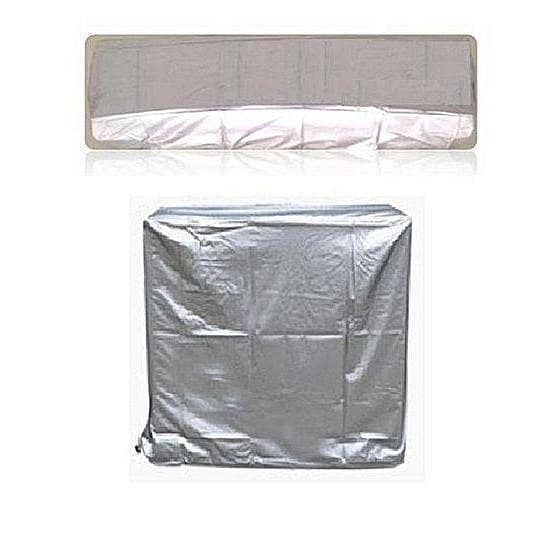 Gaba National Parachute Split AC Dust Cover for Indoor & Outdoor Unit - Adjustable