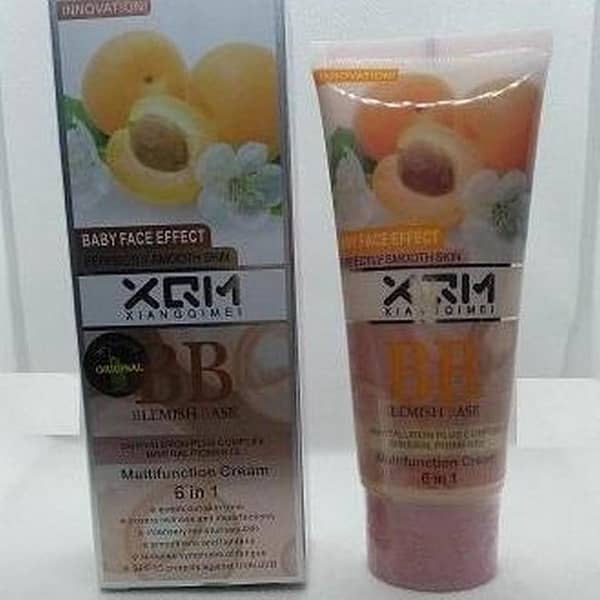 XQM BB Cream Blemish Base 6 in 1 Multifunction Cream Baby Face Foundation with SPF 15, 65ml