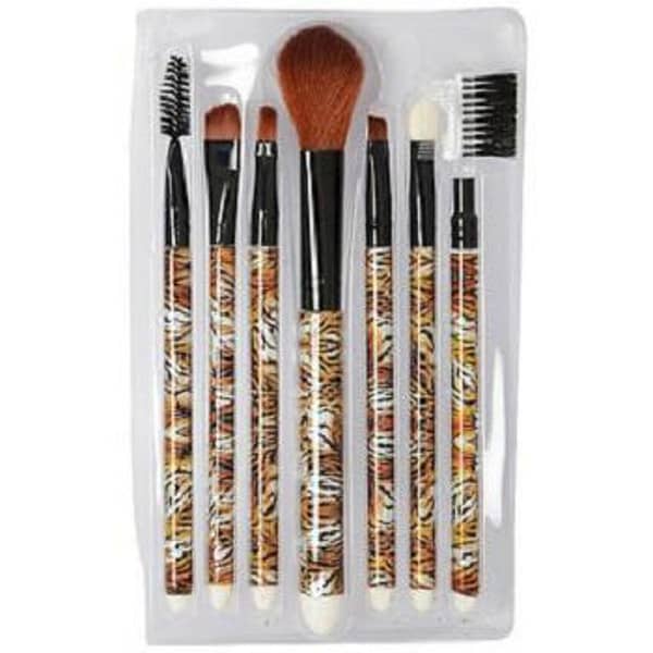 Pack of 7 Multi-Color Random Design Makeup Brush Sets