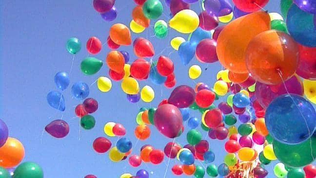 Pack of 100 Multicolor Balloons