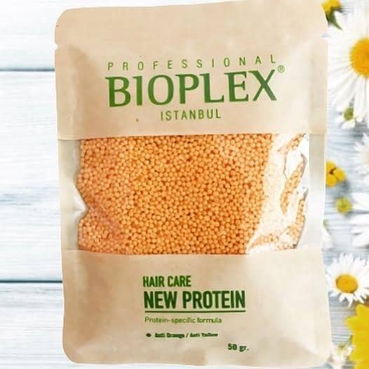 Bioplex Hair Protein Treatment for Bleached and Colored Hair - Golden Protein Balls