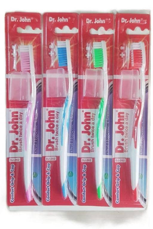 Pack of 3 Tooth Brush Multicoloured Random