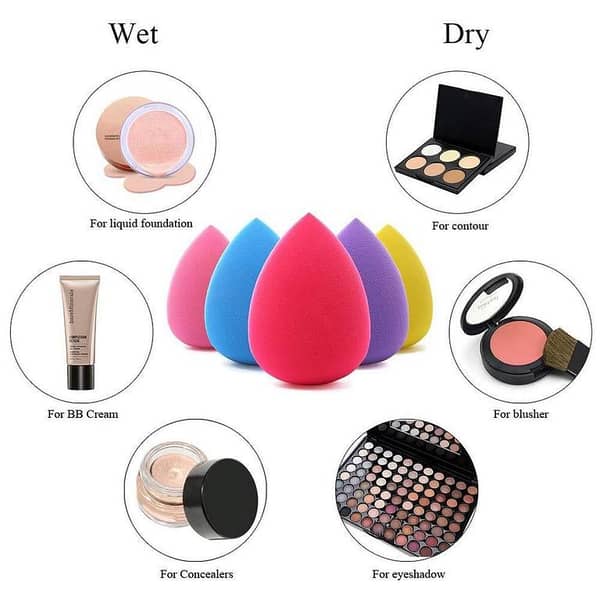 Makeup Sponge Beauty Blender Puffs in Random Color