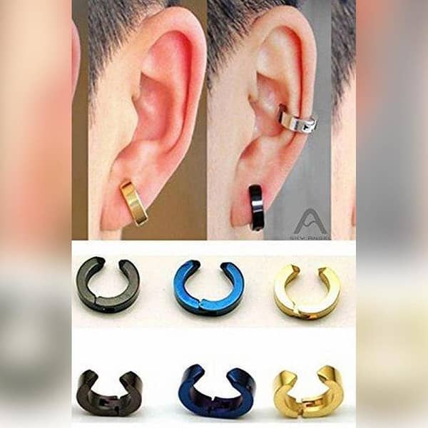 Imported Stud Earrings for Men by Yellow Chimes