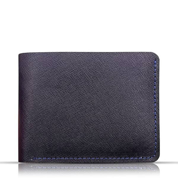 Bifold Genuine Leather Wallet for Office Men