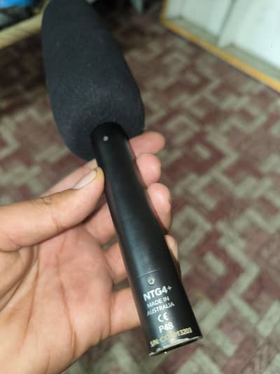 RODE NTG4+ powerful microphone