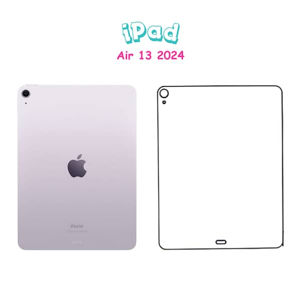 Apple iPad Air 13 2024 Back Sheet Hydrogel Film – Matte Rear Protector