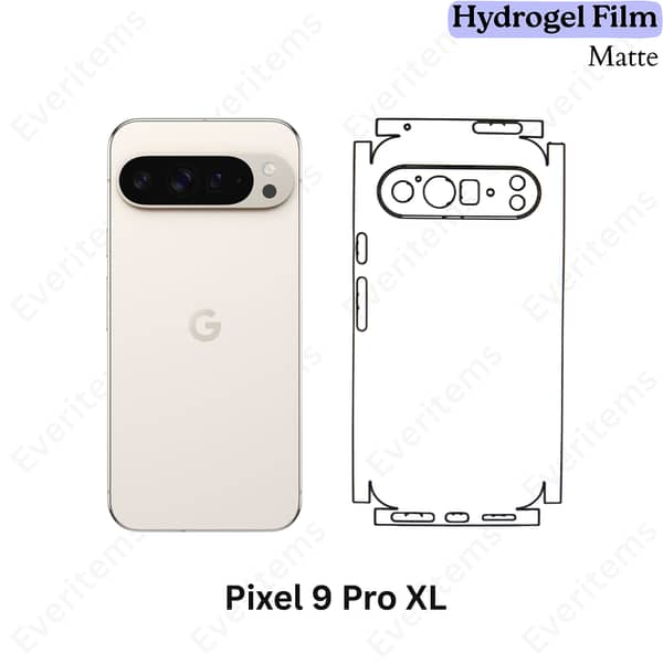 Google Pixel 9 Pro XL Matte Hydrogel Back Protector