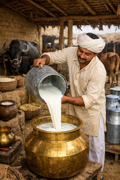 Milk supply home delivery