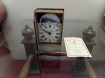 ROGER LASCELLES Genuine Table Book Clock England