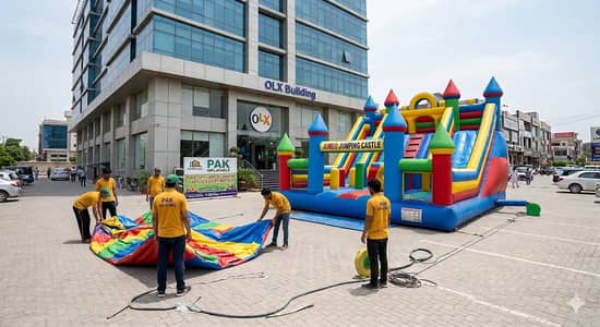 Jumping Castle | Kids Jumping Castle | Slide | Kids Playing Area | New