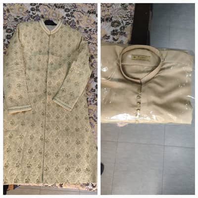 Sherwani/ Wedding Dress / Dulha Complete Sherwani/03135562007