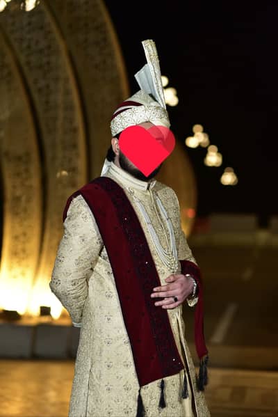 Sherwani/ Wedding Dress / Dulha Complete Sherwani/03085849508