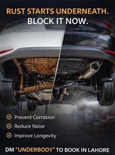 Car Underbody Coating Service in Lahore | Rust Protection