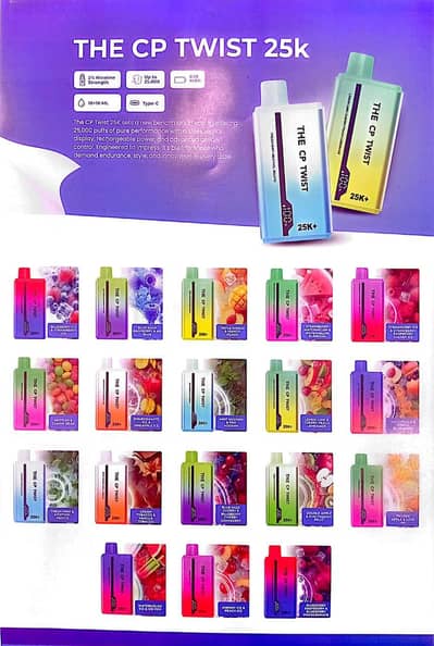 disposable vape 25k puffs UK based