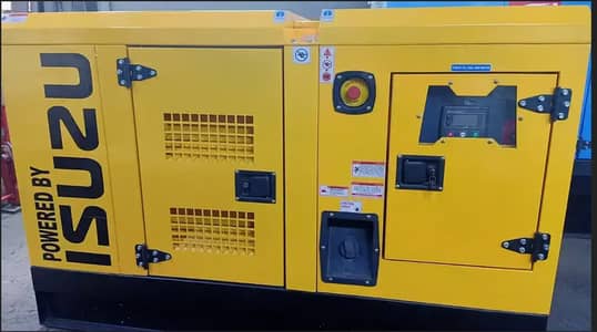 15KVA Isuzu YD Diesel Generator along with Sound Weather Proof Canopy