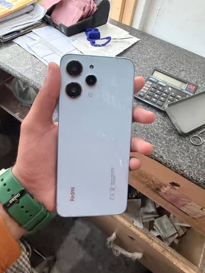 redmi 12 used with box or charger