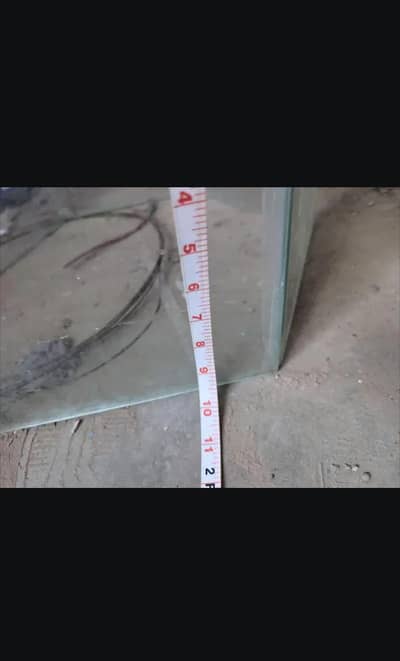 Diamond hexagonal shape medium size aquarium.
