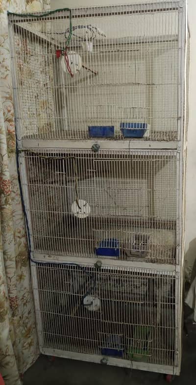 Cage for birds