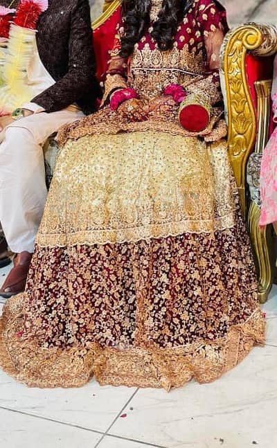 Barat bridal lehnga