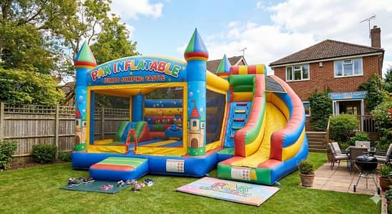 Arch Jumping Castle | Theme Jumping Castle | Big Size Jumping Castle