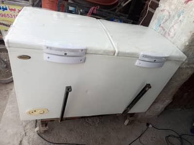 waves deep freezer double door