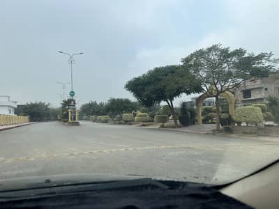 Gandhara city Double Road back ideal location plot for sale