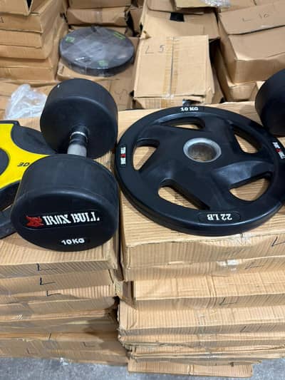 Rubber Coated Dumbells|Dumbbells|Weight Plates|Gym Machine|Home Gym|