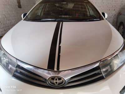 Toyota Corolla GLI 2017 White LHR Number