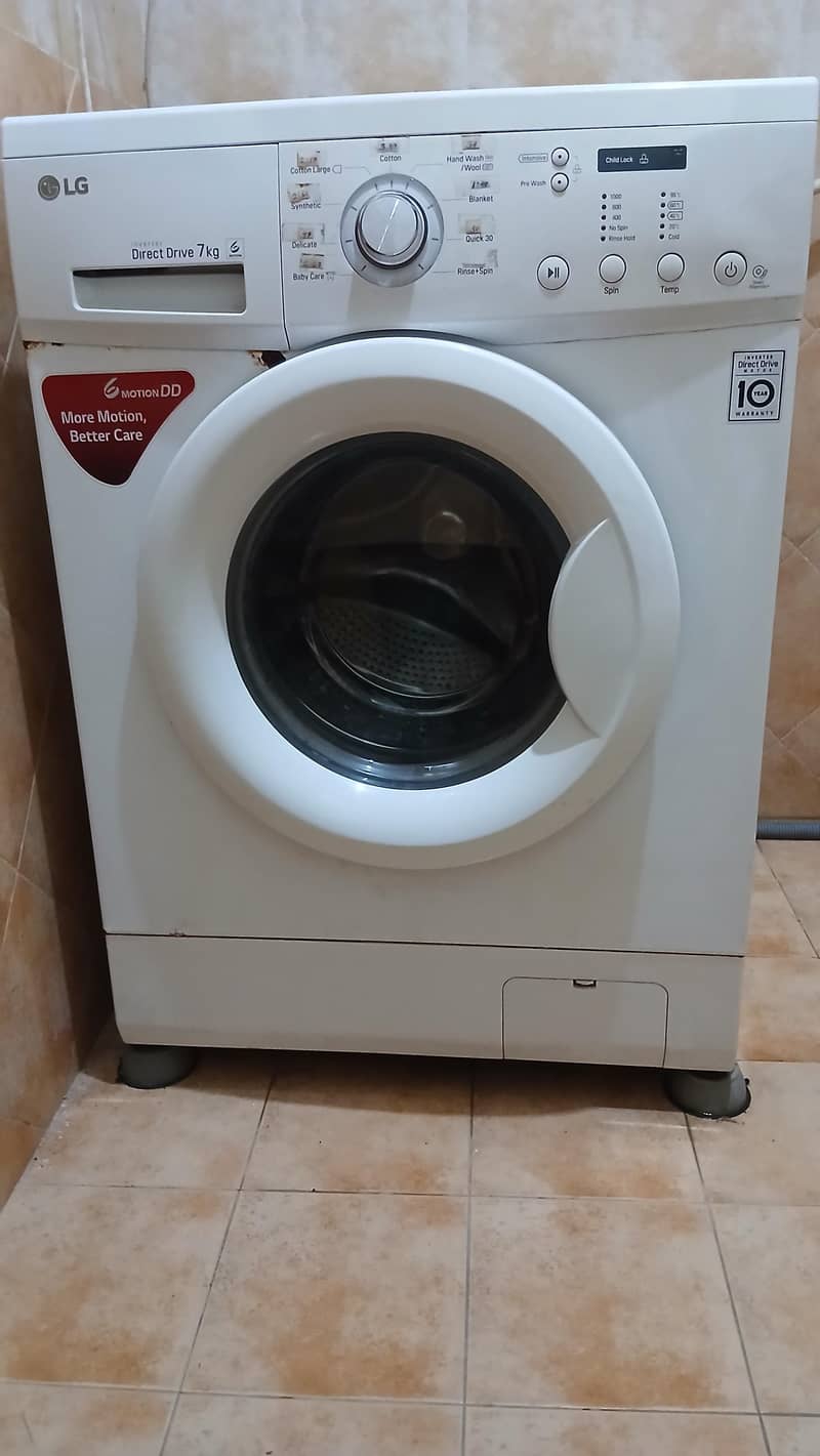 Lg front load fully automatic machine 0
