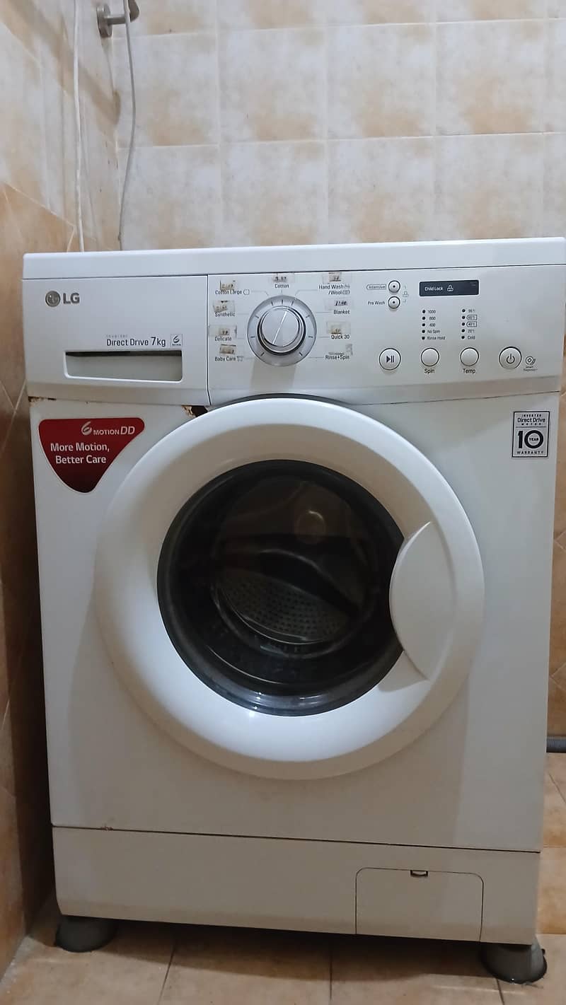 Lg front load fully automatic machine 1