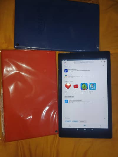 Amazon fire HD-10, 32GB storage, 10.1 inches large display, play store