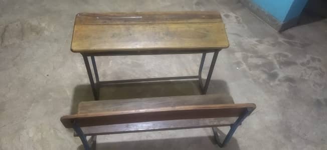 school Furniture/ wooden iron desk/ benches /tables /chair for sale