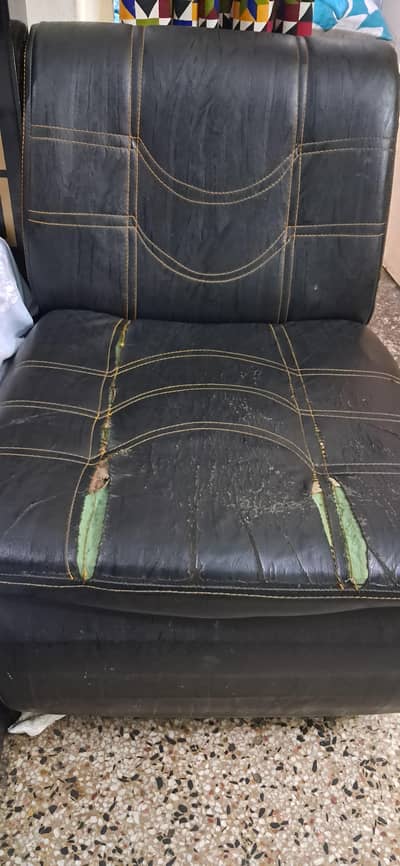 3 single seater sofa