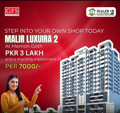 Malir Luxury 2 A Project By GFS Builders Possession In 1 Years In Basement Chase Is Coming 2nd Floor Food Court