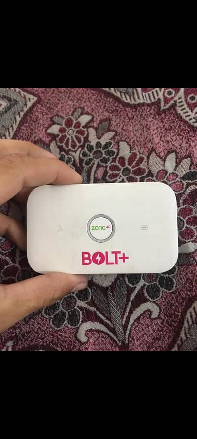 Zong bolt plus 4G device unlocked (USED)