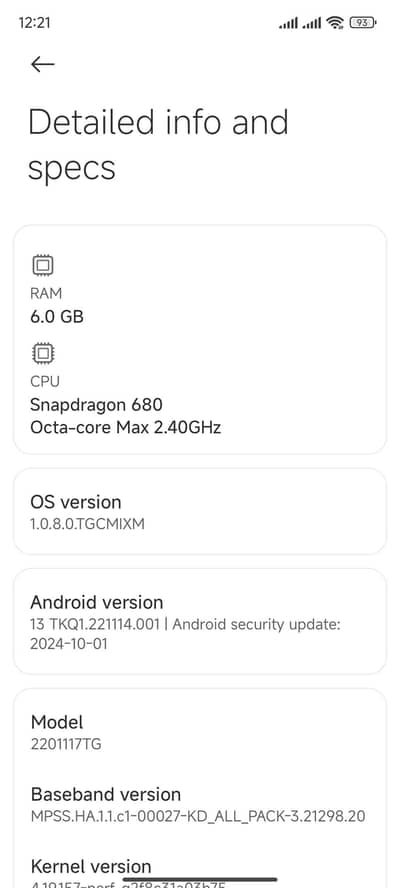 REDMI NOTE 11 6gm Ram 128 ROM COMPLETE BOX AND 33 WAT ORIGINAL CHARGER