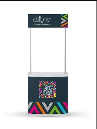 Portable Company Stand. 03425329909