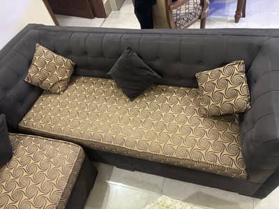 9 seater L shape sofa set