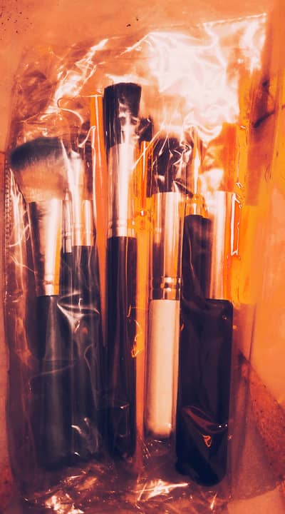 Pack of Makeup brushes