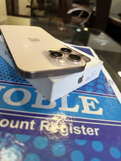 iPhone 16pro max 512gb HK physical dual sim non PTA 100% Battery