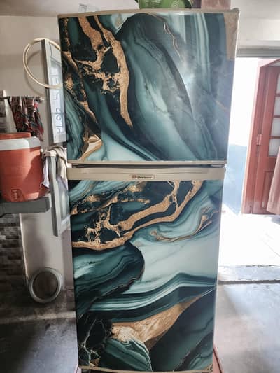 Golden Color Refrigerator