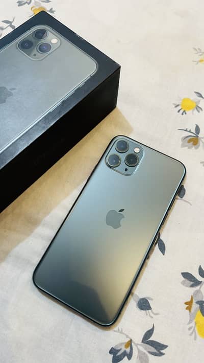 I phone 11 pro 64 GB PTA Approved Dual Physical + E-Sim