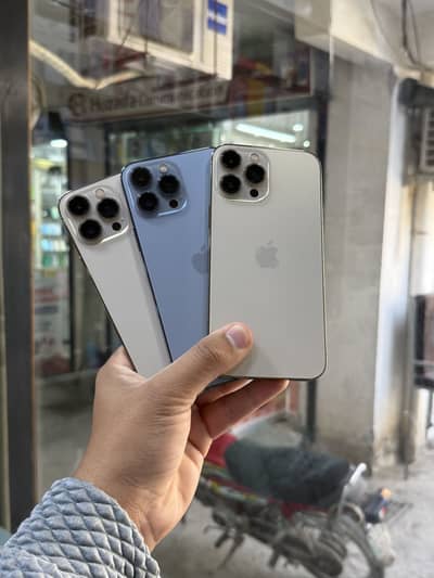 iPhone 13 pro max pta approved 256gb phy+E