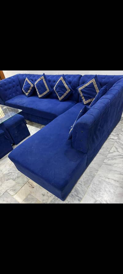 7 seater Shaped sofa .