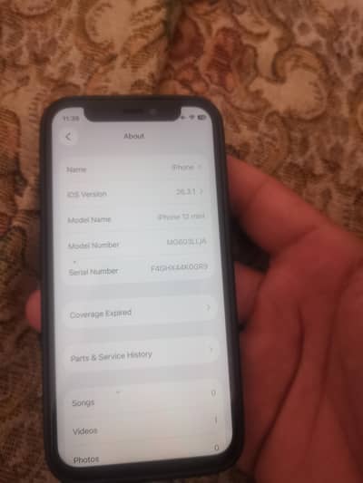 iphone 12 mini 64gb good condition bettry 79