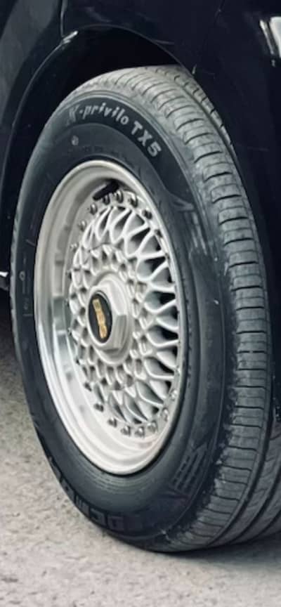 Alloy rims nd tyres