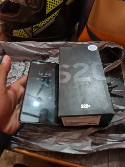 samsung s20 plus official pta with imei  match box 8gb 128gb